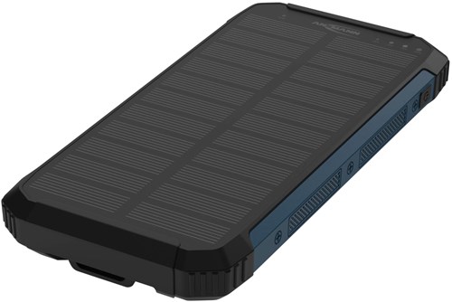 Ansmann powerbank outdoor zonnepaneel led-lamp 10000mAh zwart USB-2