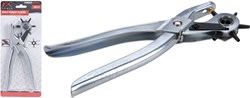 Gatentang metaal 20cm - gaatjestang leer textiel kunststof zilver