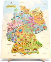 Eduplay magnetisch speelgoed puzzelkaart Duitsland educatief spel