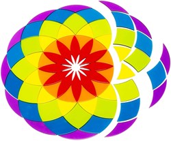 Eduplay acryl speelgoed Mandala groot - educatief speelgoed