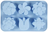 Creativ Company moule à fleurs en silicone 60x75 mm pour loisirs créatifs