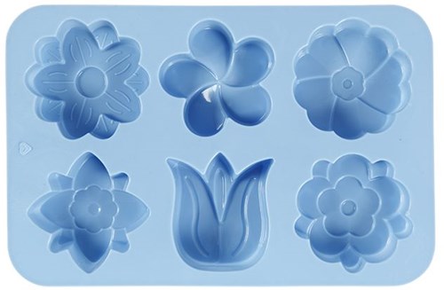 Creativ Company moule à fleurs en silicone 60x75 mm pour loisirs créatifs-2
