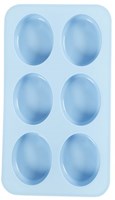 Creativ Company moules silicone ovales bleu clair 28x16x2,5 cm - loisirs créatifs-2