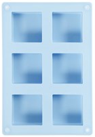 Creativ Company moules silicone DIY pâtisserie bleu clair 21,5x14,5x2,5cm-2