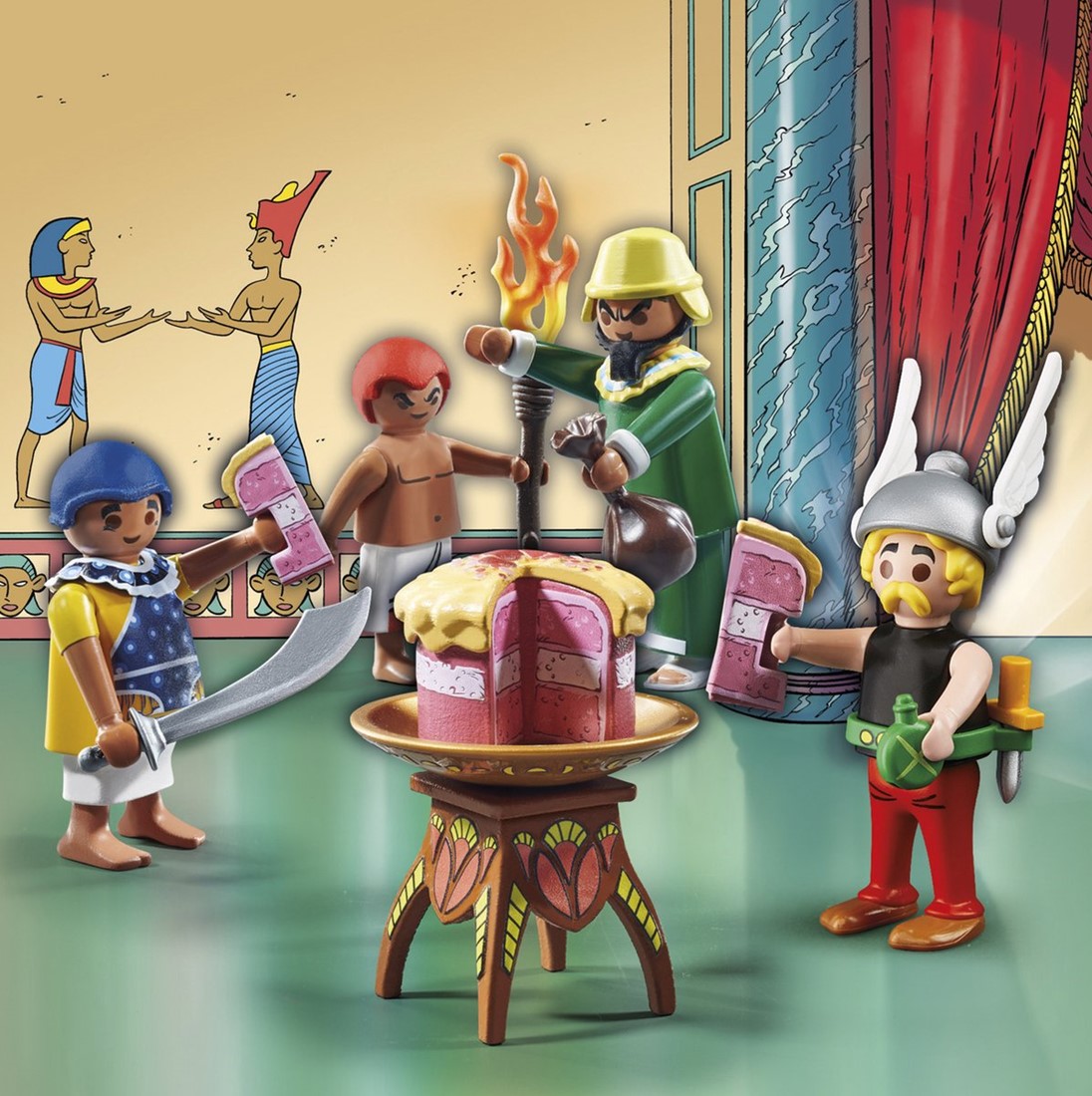 Playmobil Astérix - Astérix : le gâteau empoisonné de Plurkis 71269