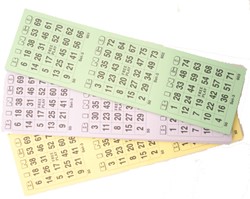 10 Bingoblokken 100X3Krt 1-75 75BT01