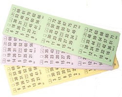 10 blocs Bingo 100X3Krt 1-75 75BT01