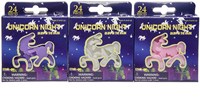 Glow in the dark Licorne 3 ânes. 8881-2