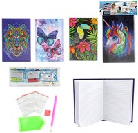 Diamond painting notitieboek creatief speelgoed multicolor papier-3