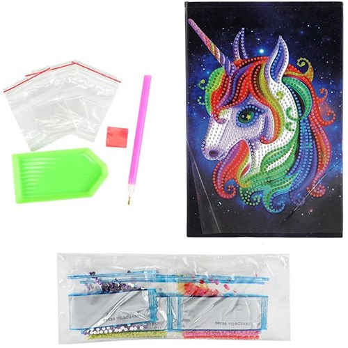 Diamond painting notitieboek creatief speelgoed multicolor papier