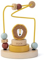 Trixie labyrinthe à perles en bois - jouet éducatif Mr. Lion jaune bois FSC-2