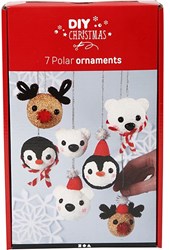 Creativ Company coffret créatif animaux polaires pour enfants avec pâte à modeler