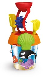 Emmerset oceaan luxe zandmolen strand speelgoed 5 delig 18 cm