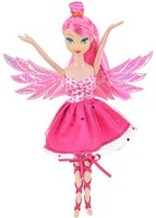 Fee pop glittervleugels modepop roze speelgoed pop 22 cm-3