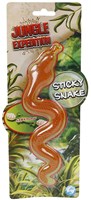 Speelgoed plakslang stretchy - uitrekbare kleefslang kunststof assorti-3
