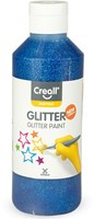 Creall glitterverf blauw 250 ml - knutselverf voor kinderen en volwassenen