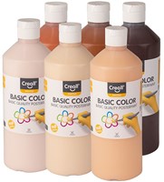 Creall plakkaatverf speelgoed 500ml huidskleur beige 59-3