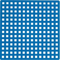 Plus-Plus plaque de construction bleue - plaque de base 12 pièces