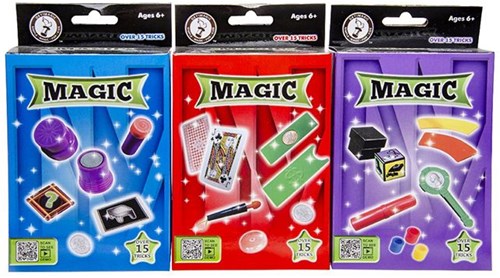 Goocheltrucs speelgoed set magie in doosje voor kinderen en beginners-2