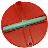 Kidsfun magnetisch tekenbord speelgoed rond 10cm - creatief reisbord-3