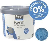 Creall Modelleerzand Kinetisch Zand 750gr Blauw-2