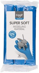 Creall boetseerklei super soft blauw 500 gram - creatieve klei