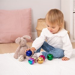 TickiT jouet sensoriel balles mystère couleur réfléchissantes multicolores