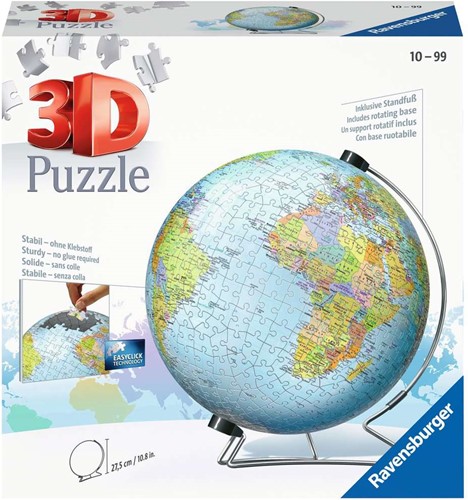 Ravensburger 3D puzzle The earth (Eng) 540p