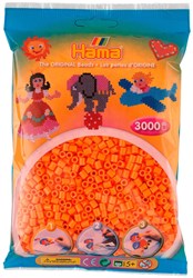 Hama perles à repasser - Abricot - 3000 pièces - Jouet créatif