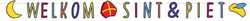 Letterslinger welkom Sint & Piet
