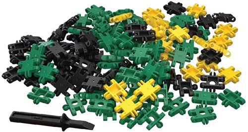 Clics blocs de construction Nano Clics Creative Builders set 125 pièces durable-2