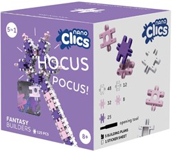 Clics coffret de construction Nano Clics Fantasy Builders 125 pièces jouet durable