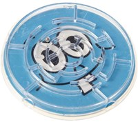 Duckiez jeu de patience visage emoji labyrinthe jouet 5,5cm jaune