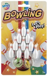 Set de bowling de poche mini blanc jouet bowling pour enfants