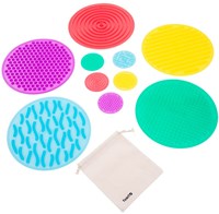 TickiT sensorische cirkels - SiliShapes speelset voor kinderen-2