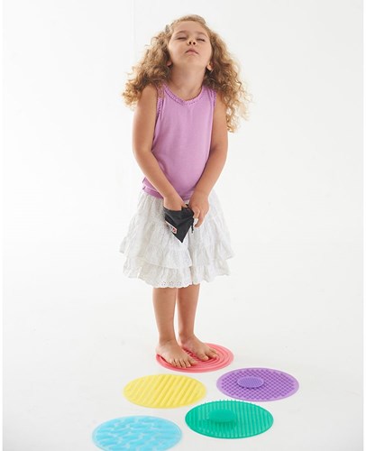 TickiT sensorische cirkels - SiliShapes speelset voor kinderen-3