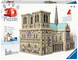 Ravensburger 3D puzzel gebouw Notre Dame Parijs - 216 stukjes
