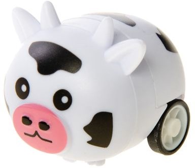 Duckiez jouet animal de ferme à rétrofriction - coloré et compact-2