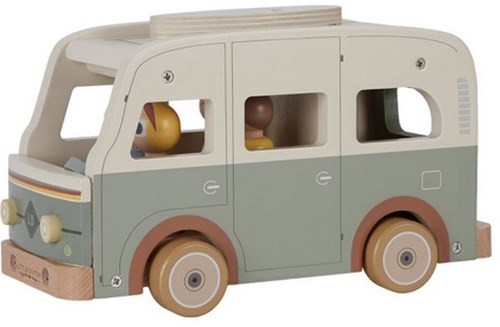 Little Dutch houten vintage camperbusje FSC met accessoires