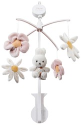 Vintage bloemen muziekmobiel NIJN771