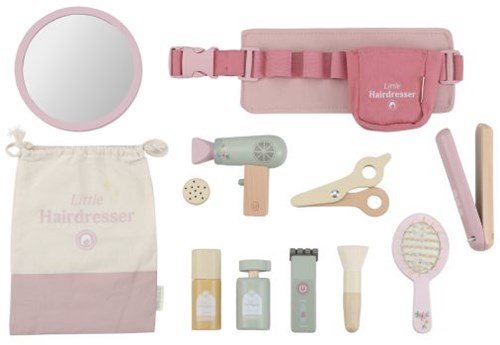Little Dutch kappersset speelgoed FSC hout kapper