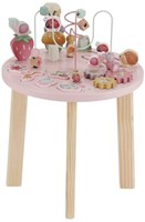 Little Dutch houten activiteitentafel Fairy Garden roze motoriek speelgoed