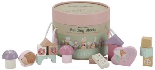 Little Dutch blocs de construction en bois - Fairy Garden FSC - jouet durable