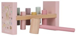 Little Dutch houten hamerbank - Fairy Garden FSC speelgoed roze