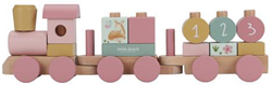 Little Dutch train en bois empilable - Fairy Garden FSC jouet train