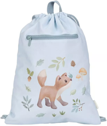 Little Dutch gymtas bosdieren waterafstotend duurzaam 38x29 cm