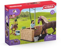 Schleich Horse Club - Wasplaats met Emily en Luna - Paardenspeelgoed