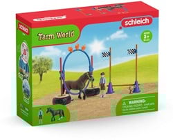 schleich HORSE CLUB Pony Behendigheidswedstrijd 42482