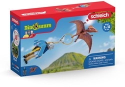 Schleich Dino's - Jetpack Achtervolging 41467 Speelfigurenset