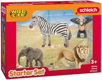 Schleich Wild Life Afrika speelfiguren starterset - 42721 safari dieren